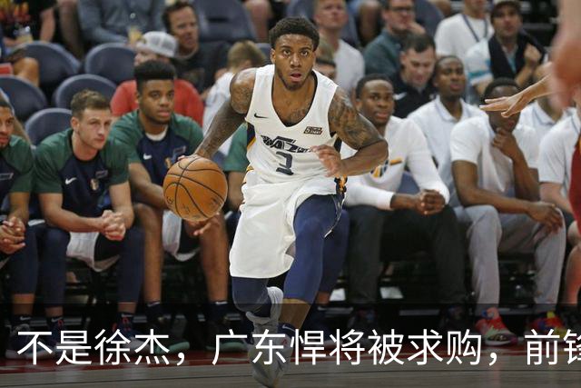 不是徐杰，广东悍将被求购，前锋，杜锋看重，转会费或8位数